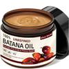 100% Raw Batana Oil  Unrefined from Honduras, Promotes Hair Growth, Thickness, and Prevents Hair Loss. Suitable for Both Men and Women. A Natural Hair Growth Oil - 4.05 fl.oz view 1