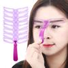 1PC Professional Eyebrow Stencils Eyebrows Grooming Stencil Kit Brow Shaping Templates Eyebrow Drawing Card DIY Makeup Tools. view 2