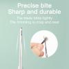4-Pack Nose Hair Scissors Premium, featuring Curved Safety Blades and Rounded Tips, are Ideal for Trimming Nose Hair, Eyebrows, and More view 4