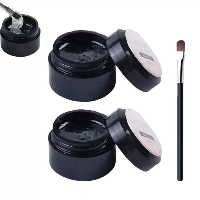1/2/3PCS Nail Repair Protection Gel, Nail Repair Gel, Instant Cracked Nail Repair Gel, Nail Repair Kit For Split Natural Nail, For Natural Nails, Easy Quick Fix, Home & Salon Use (2PCS)