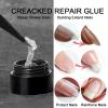 1/2/3PCS Nail Repair Protection Gel, Nail Repair Gel, Instant Cracked Nail Repair Gel, Nail Repair Kit For Split Natural Nail, For Natural Nails, Easy Quick Fix, Home & Salon Use (2PCS) view 3