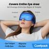 Comfpack 3D Gel Cooling Eye Mask, No Pressure Cold Eye Mask for Puffiness, Hot & Cold Compress Therapy Eye Ice Pack for Dark Circles, Dry Eyes, Migraines and Headaches, Lasting Comfort, Gift view 2