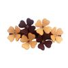 Acrylic Hair Clip Adult Flower Top Clip Headdress Versatile Spring Clip Head Flower Hair Clip(Darkbrown)