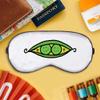 Azeeda 'Two Happy Peas in a Pod' Sleep/Travel Eye Mask (EY00025391) view 2