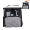 Shower Caddy Mesh Shower Bag Toiletry Bag Mesh Waterproof Cosmetic Bag Hanging Shower Organizer Basket for Bathroom Gym Travel Camping 22.5x14.5x25 cm Grey. view 3