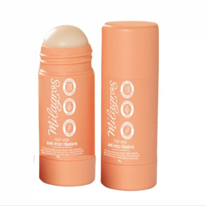 Hair Wax Stick, Argan Oil, Olive Oil, Castor Oil, Vitamin E, Innovative Stick Presentation