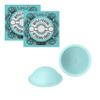 Base Laboratories Nipple Piercing Aftercare Soaker Set | Hands-Free Nipple Piercing Cleaner | Nipple Piercing Kit for Women | Cracked Nipple Care | 2PK | 2 x 2 Silicone Cups view 1