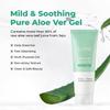 CURE Aloe Vera Gel with 90.52% Leaf Juice, Soothing & Hydrating Korean Skin Care for Sun-Exposed or Dry Skin, 5.07 fl oz, Refreshing Gel Moisturizer for Face & Body view 2