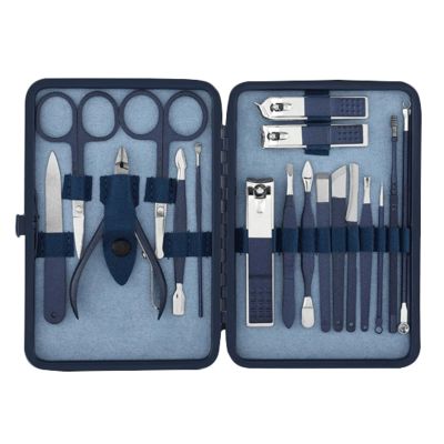 YHQCT Manicure Set Stainless Steel Pedicure Kit Nail Clippers Cutter Tools Kits Portable Travel Pack for Man Woman