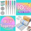 50Pcs Mixed IV Piercing Catheter Needles - Tattoo Aftercare Waterproof Bandages 6" x11 Yard view 1