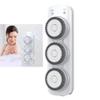 Electric Body Brush, Wall-Mounted Bathing Brush, Intelligent Back Scrubbers, Adjustable Height, Fully Automatic 360-Degree Rotation, with Three Spin Skin Bath Brush Heads, IPX7 Waterproof view 1