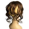 14inch Body Wave Human Hair Bangs Wavy Human Hair Toppers Clip In Hair Fringe Hairpieces Natural Brazilian Remy Hair Extensions (Dark Brown) view 2