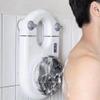 Wall-Mounted Back Bath Brush, Electric Back Rubbing Machine, 2 Speed Adjustment Back Cleaning Machine, 8.5cm-16cm Height Adjustable, for Take a Shower Yourself (White) view 2