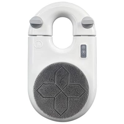 Electric Back Bath Brush, Wall-Mounted, 2 Height Adjustable Levels, Electric Back Wash Pad