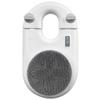 Electric Back Bath Brush, Wall-Mounted, 2 Height Adjustable Levels, Electric Back Wash Pad view 1