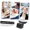 HOMOCONO Pillow for Bath Shampoo Bowl Neck Rest Comfortable Spa Hair Washing Pillow Traveling Plane Neck view 4