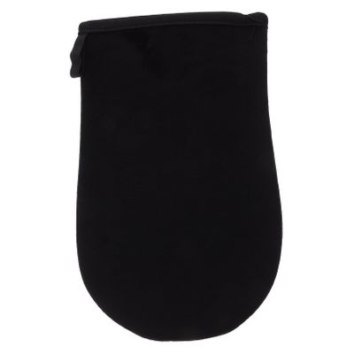 FOMIYES Self Tanner Mitt Flocked Material Tanning Glove for Application Black Design for Effortless and Even Tanning Without Uv Exposure