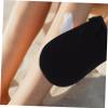 FOMIYES Self Tanner Mitt Flocked Material Tanning Glove for Application Black Design for Effortless and Even Tanning Without Uv Exposure view 3