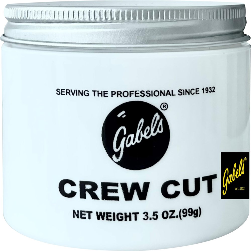 Gabels Crew Cut Butch Wax 3.5oz (Oil Based) Purple Limited Edition Hair Wax for men. Flake Free. NOT for Hair Dye.