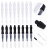minkissy 120pcs Brow Brush Tool with Caps Eyebrow Lamination Brushes for Eyelash Extensions and Portable for view 3