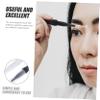 minkissy 120pcs Brow Brush Tool with Caps Eyebrow Lamination Brushes for Eyelash Extensions and Portable for view 4