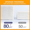 4 Pack Face Towels Disposable,100 Count Ultra Thick Disposable face towels Facial Wash Cloth for Sensitive Skin, Face Clean Towels, Lint- free Facial Tissue view 3