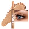 Rose Gold Eyeshadow Stick Shimmer Cream Single Eyeshadow Pencil Makeup, High Pigmented Crease-proof Eye Shadow Brightener Stick, Hypoallergenic Waterproof Long Lasting Eye Highlighter stick(B-10#) view 1
