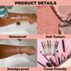 Rose Gold Eyeshadow Stick Shimmer Cream Single Eyeshadow Pencil Makeup, High Pigmented Crease-proof Eye Shadow Brightener Stick, Hypoallergenic Waterproof Long Lasting Eye Highlighter stick(B-10#) view 3