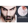 5PCS Transparent Beard Shaper Styling Tool Different Sizes Facial Hair Trimming Guide Grooming Shaper Hair Lineup Tool For Man,Beauty view 2