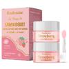 Strawberry Lip Scrub And Mask Set, Sugar Exfoliator Lip Scrub For Dark Lips To Lighten, Lip Care Kit, Sleeping Lip Mask, 1.4 oz / 2-piece view 1