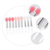 HAKIDZEL 18pcs Foundation Makeup Brushes Travel Lip Applicator for Lips and Gloss view 2