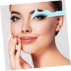 Beatifufu 2pcs Eyeliner Stencils Silicone Mascara Applicator Multi-use Lipstick Makeup Tool Lash Applicator Beauty Products for Women view 4