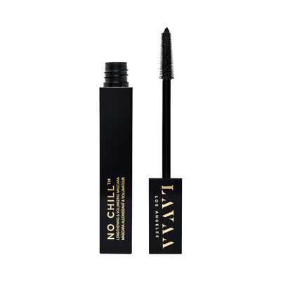 NO CHILL Mascara by Lavaa Beauty | Tubing Mascara | Lengthening & Volumizing | No Smudging & No Flaking (Black)