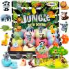 Bath Bombs for Kids with Surprise Inside Kid with Jungle Toys Inside, 12-Pack Organic Bath Bombs for Boys Bubble Bath with Magic Bathbombs, Birthday Gifts for Boys view 1