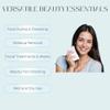 Cotton Krystal Disposable Cotton Face Towels  Super Soft Face Dry Wipes, Hypoallergenic Makeup Remover Wipes, for All Skin Types Incl. Sensitive Skin, Facial Cloths 100% Biodegradable- 50 Count view 3