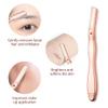 Eyebrow Razor, Dermaplaning Tool for Face, Face Razors for Women, Dermaplane Razor, Hair Removal and Exfoliation, Facial Razor, Face Shaver for Women&Men, 6 Blade Refills with Blade Cover (Rose Gold) view 3
