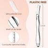 Eyebrow Razor, Dermaplaning Tool for Face, Face Razors for Women, Dermaplane Razor, Hair Removal and Exfoliation, Facial Razor, Face Shaver for Women&Men, 6 Blade Refills with Blade Cover (Silver) view 2