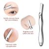 Eyebrow Razor, Dermaplaning Tool for Face, Face Razors for Women, Dermaplane Razor, Hair Removal and Exfoliation, Facial Razor, Face Shaver for Women&Men, 6 Blade Refills with Blade Cover (Silver) view 3