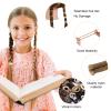 150 Pack Hair Ties for Little Girls, Soft Hair Ties Small Seamless Hair Bands Elastic Ponytail Holders Stocking Stuffers for Kids Girls view 3