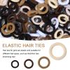 150 Pack Hair Ties for Little Girls, Soft Hair Ties Small Seamless Hair Bands Elastic Ponytail Holders Stocking Stuffers for Kids Girls view 4