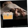 FOMIYES Portable Tools Box Large Capacity Storage Case Metal Toolbox with Smooth Opening Closing view 3