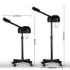 HeavenBird Stand Professional Ozone Facial Steamer with Touch Control, Hot Mist Function, Adjustable Height & Rolling Base, 360 Rotatable Nozzle, Use for Home, Salon SPA (Black) view 2