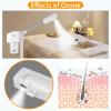 Professional Facial Steamer, Hot Mist Spray, Vaporizador Facial Steamer for Esthetician, Height Adjustable, SPA at Home, White view 4