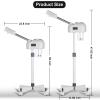 HeavenBird Stand Ozone Professional Facial Steamer with Digital Display, Adjustable Height & Rolling Base, Timer Function, 360 Rotatable Nozzle, Hot Mist Function, Use for Home, Salon SPA (White) view 2