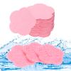 uxcell 60 Count Compressed Facial Sponges Flower Face Cleansing Sponges Pads for Daily Skincare Routines at Home, Kitchen, Travel, Pink view 1