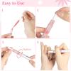 20 Pens 3 Ml Oil Cuticle Empty, Transparent Pens Twist With Tips Brush, Pens Oil Nail Empty, Gloss Lip Cosmetic Containers, Tubes Liquid Growth Eyelash view 4