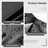 57 X 47 Inches Waterproof Barber Cape, 12 Pcs Shampoo Capes With Closure Buttons Snaps, Large Hair Haircut Client Cape Cutting Salon Barber Apron For Men Women view 3