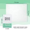 500 pcs Makeup Remover Wipes Individually Wrapped Makeup Wipes Bulk Face Cleansing Wipes, Individual Wet Wipes, Travel Towelette Makeup Remover Cloth for Face Cleansing Skin Care Remove Makeup view 4