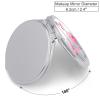 GFLFMXZW Love Flamingo Travel Makeup Mirror, 1x/2x Magnification, Portable Pocket Mirror for Purse Round Mini Cosmetic Compact Mirror Cute Handbag Mirror view 2