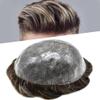 LYRICAL HAIR Toupee for Men Hair Replacement Systems Thin Skin Mens Toupee Full PU Injection Mens Human Hairpiece Male Prothesis Wig (7X9-#630 6# LIGHT BROWN+30% SYNTHETIC) view 1
